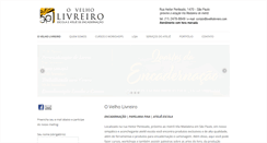 Desktop Screenshot of ovelholivreiro.com